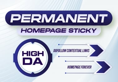 Make 10 High DA PERMANENT HOMEPAGE PBN DOFOLLOW BACKLINK
